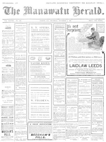 Issue page