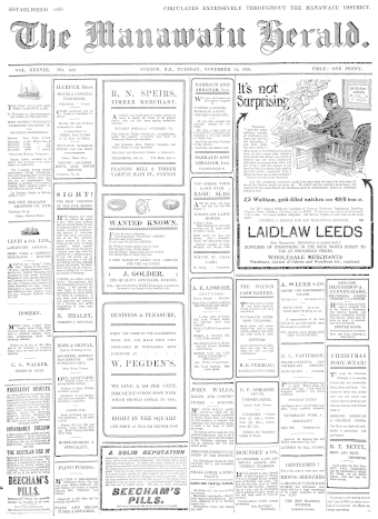 Issue page