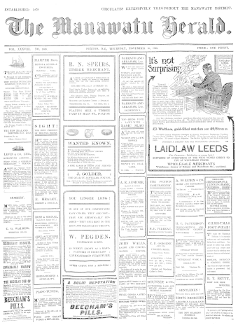 Issue page