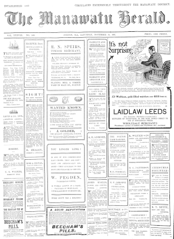 Issue page