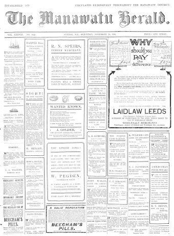 Issue page