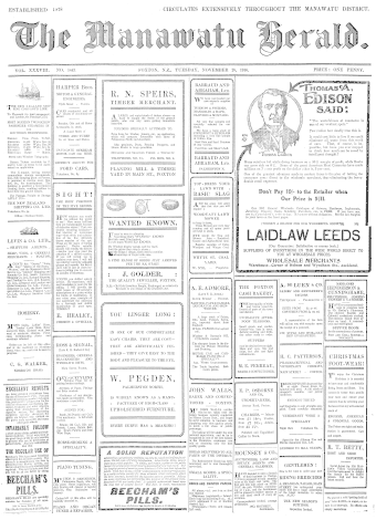 Issue page