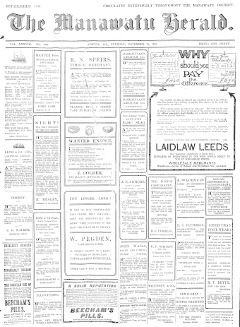 Issue page