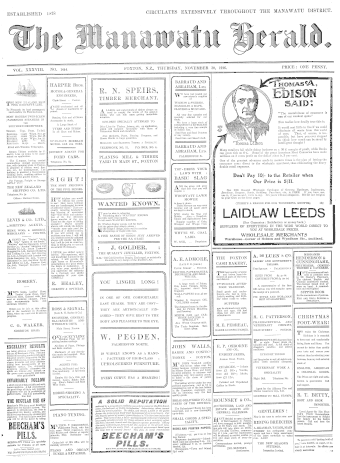 Issue page