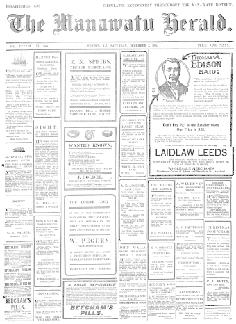 Issue page