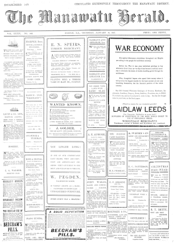 Issue page