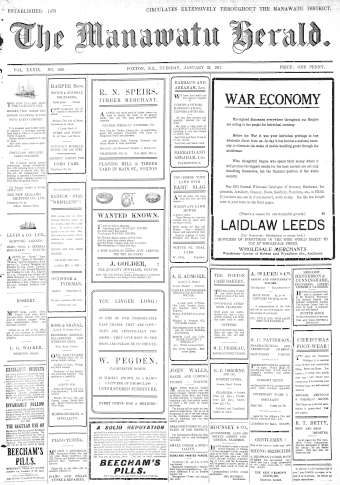 Issue page