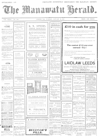 Issue page