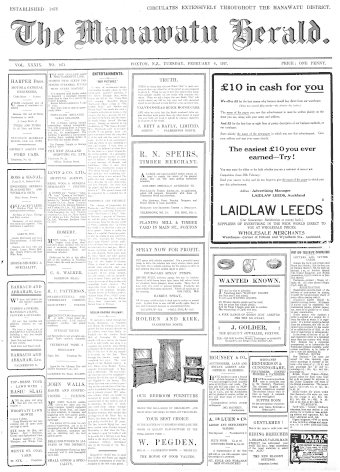 Issue page