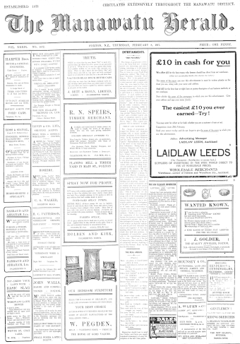 Issue page