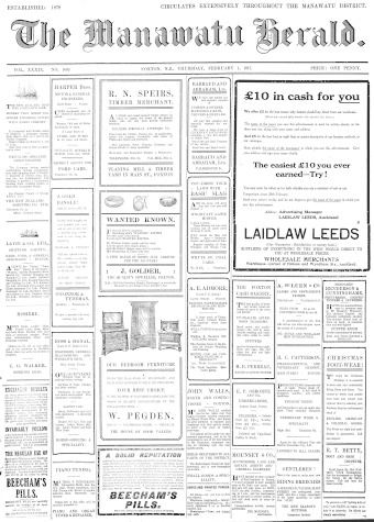 Issue page