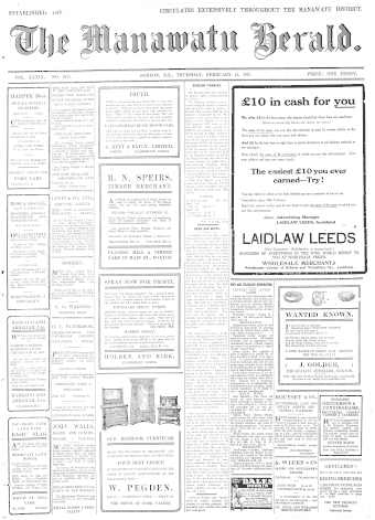 Issue page