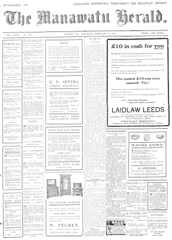 Issue page