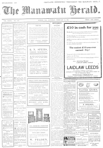 Issue page