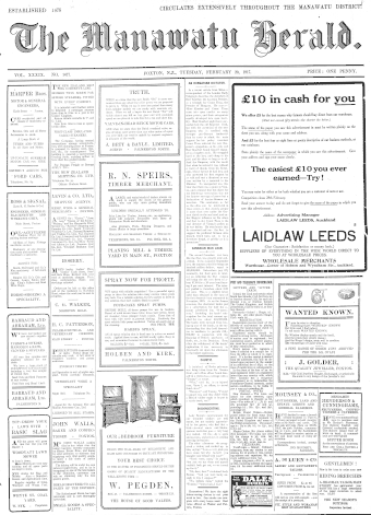 Issue page