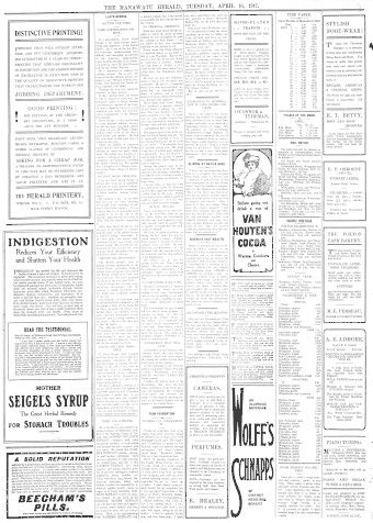 Issue page