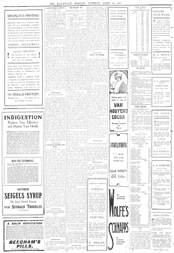 Issue page