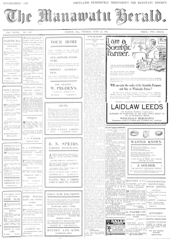 Issue page