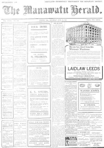 Issue page