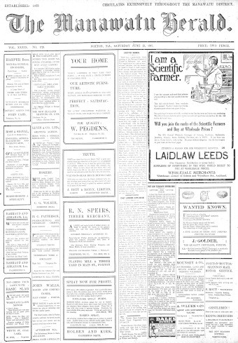 Issue page