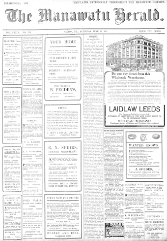 Issue page