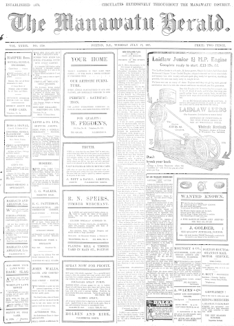 Issue page