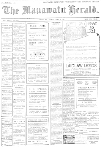 Issue page