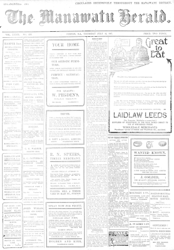 Issue page