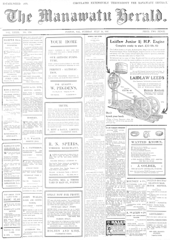Issue page