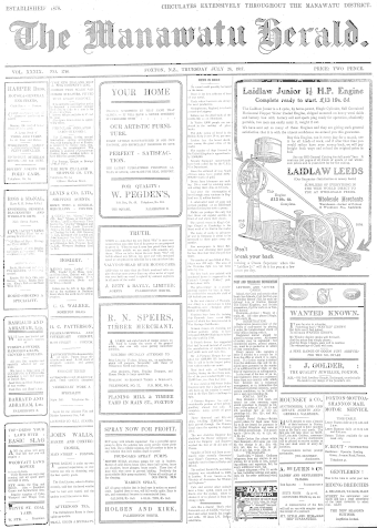 Issue page