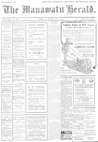 Issue page