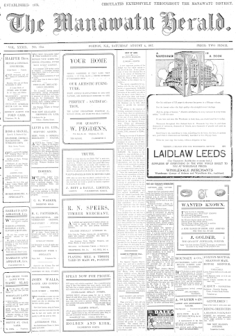 Issue page