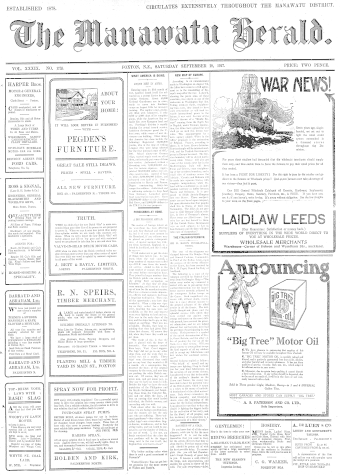 Issue page