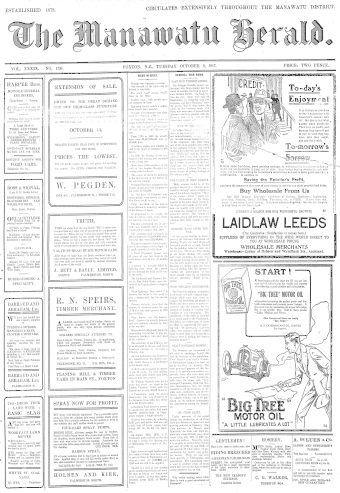 Issue page