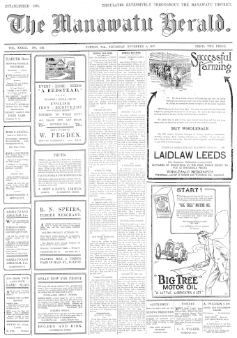 Issue page