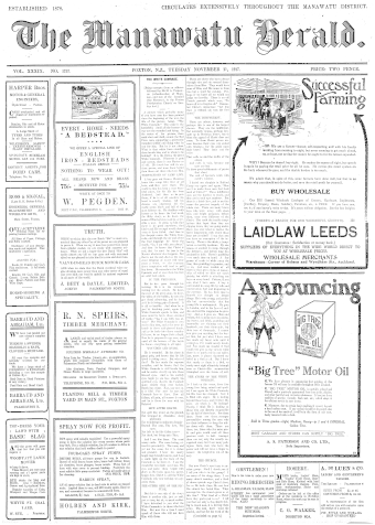 Issue page