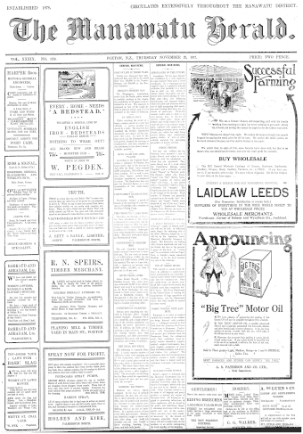 Issue page