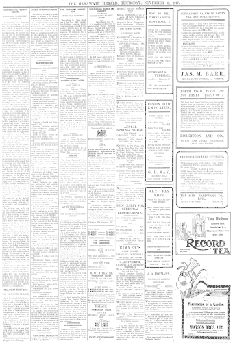 Issue page