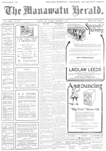 Issue page