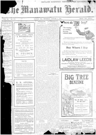 Issue page