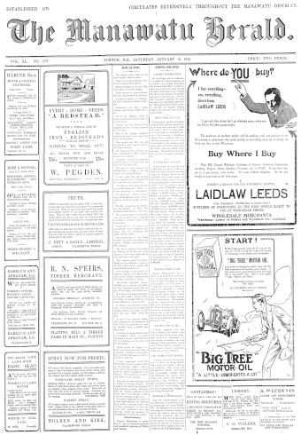 Issue page