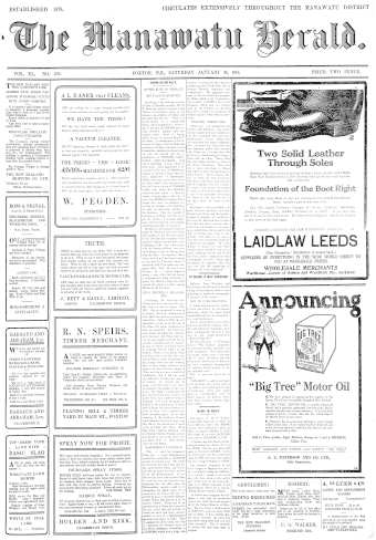 Issue page