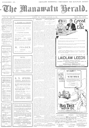 Issue page