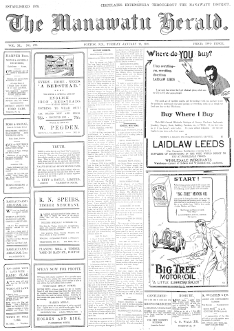 Issue page