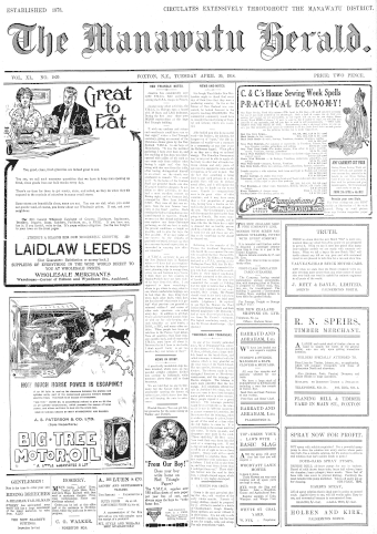 Issue page