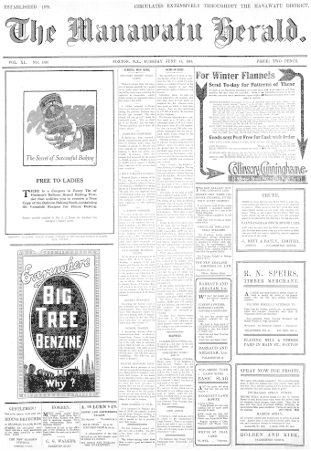 Issue page