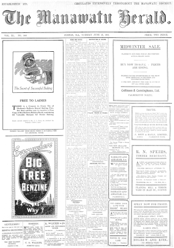 Issue page