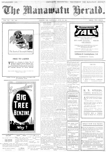 Issue page