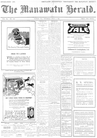 Issue page