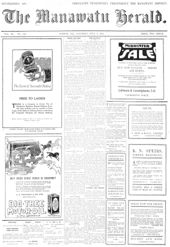Issue page